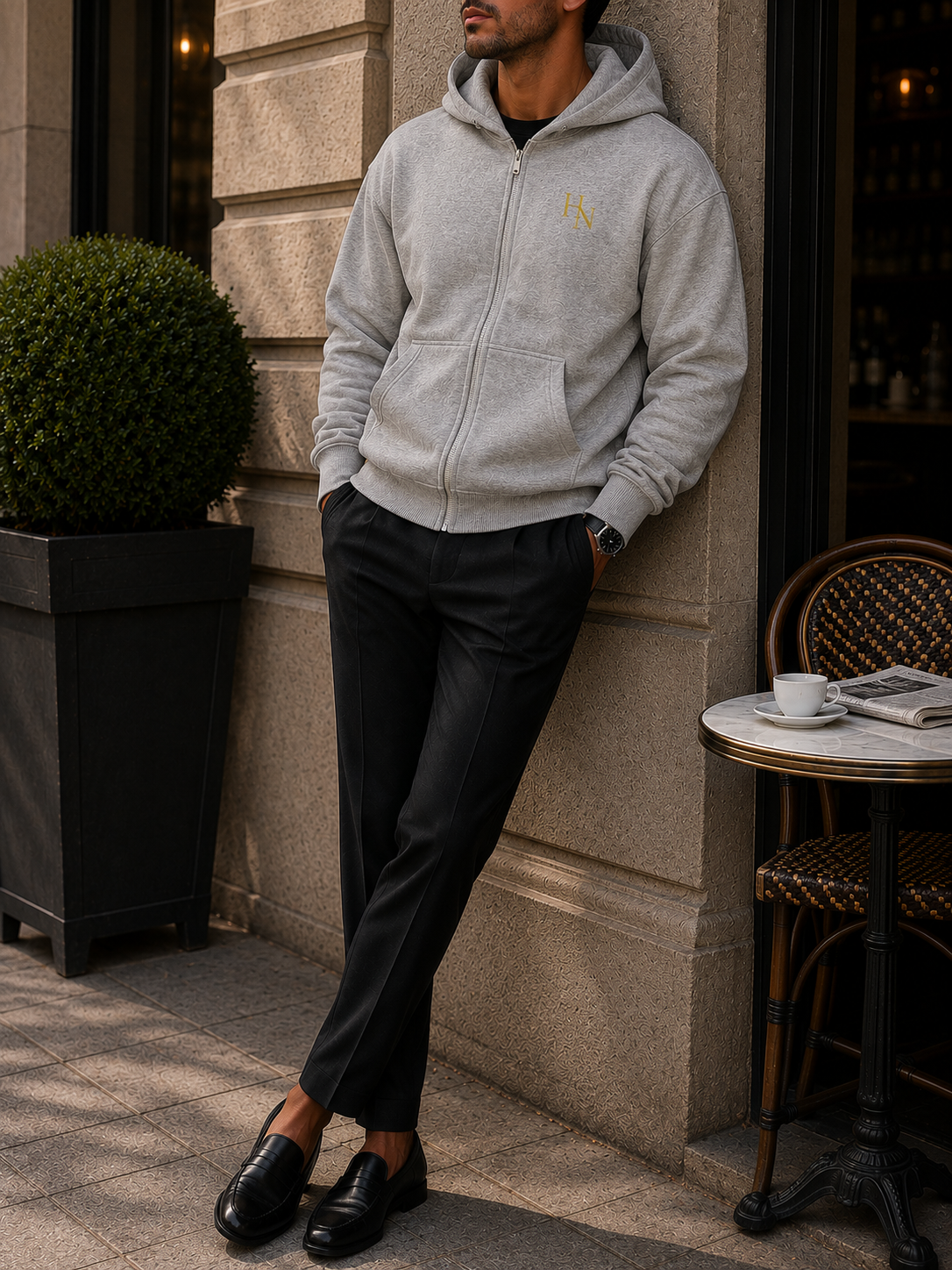 House of Norbury Oversized Zipper